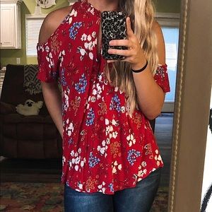 Floral blouse